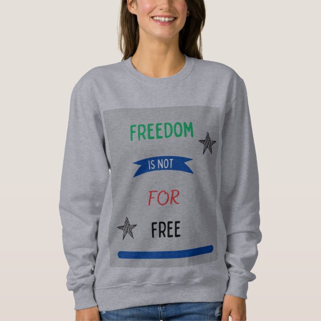 Camiseta Liberdade não é de graça (Frente)