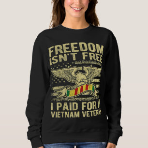 Camiseta Liberdade não é grátis Eu paguei por isso, orgulho