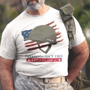 Camiseta Liberdade não é liberdade Eu lutei por isso