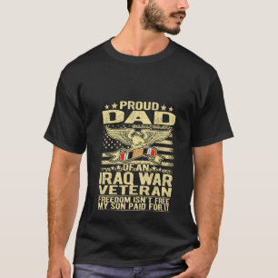 Camiseta Liberdade não é Pai livre e orgulhoso da guerra do