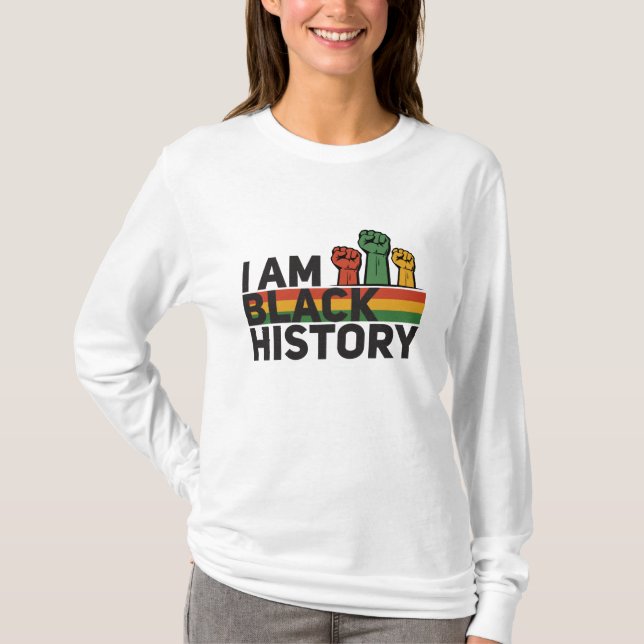 Camiseta Liberdade Negra Décimo Triste Afro-Americana (Frente)