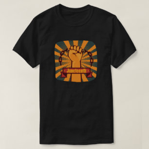 Camiseta Liberdade no Juneteenth