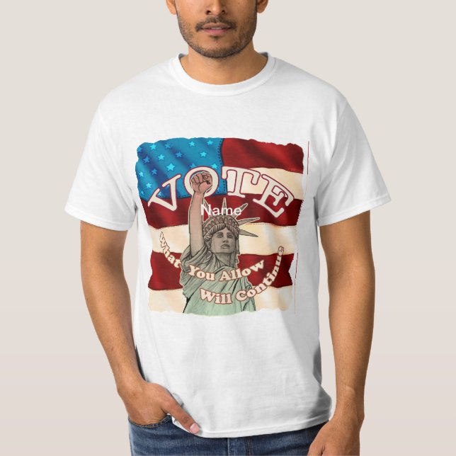 Camiseta Liberdade O Que Você Permite (Frente)