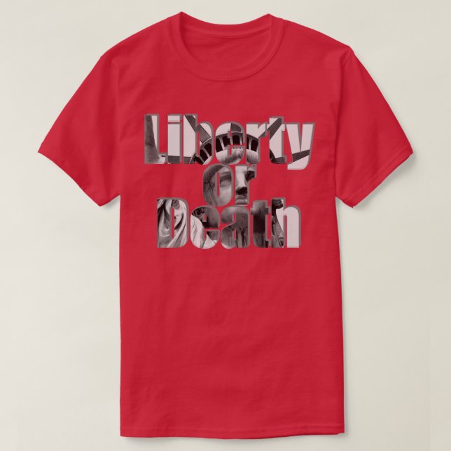 Camiseta Liberdade ou Morte (Frente do Design)