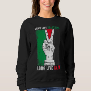 Camiseta Liberdade Palestina: Bandeira de Gaza Viva Pálida