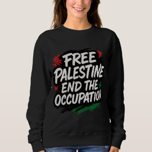 Camiseta Liberdade Palestina Termina Ocupação