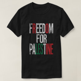 Camiseta Liberdade para a Palestina