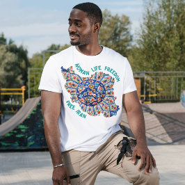 Camiseta Liberdade para a vida das mulheres | Presentes Ira