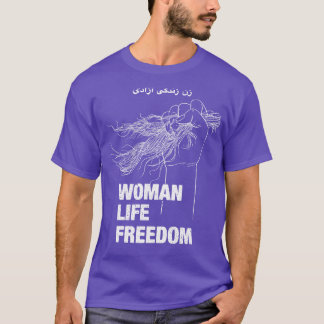 Camiseta Liberdade para as mulheres Irã Direitos femininos