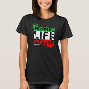 Camiseta Liberdade para as mulheres iranianas com a liberda