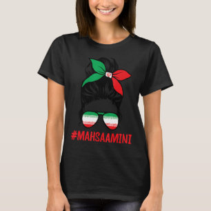 Camiseta Liberdade para as mulheres iranianas Liberdade par
