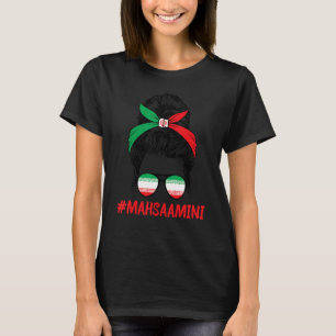 Camiseta Liberdade para as mulheres iranianas Liberdade par