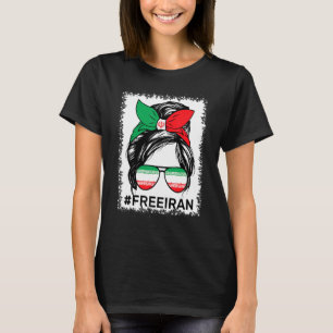 Camiseta Liberdade para as mulheres iranianas Liberdade san