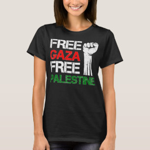 Camiseta Liberdade para Gaza Liberdade para a Palestina