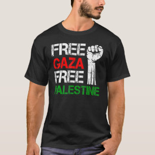Camiseta Liberdade para Gaza Palestina