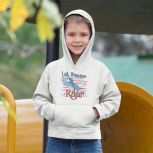 Camiseta Liberdade para Rawr Kids 4 de julho