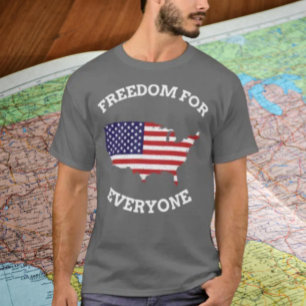 Camiseta Liberdade Para Todos