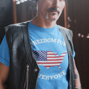 Camiseta Liberdade Para Todos