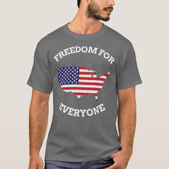 Camiseta Liberdade Para Todos (Frente)