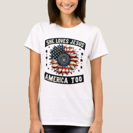 Camiseta Liberdade Patriótica 4 de julho