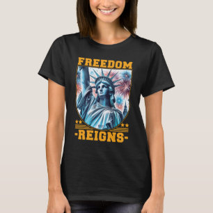 Camiseta Liberdade reina mulheres negras