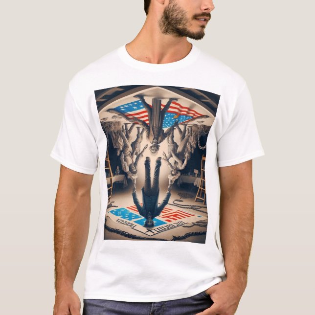 Camiseta Liberdade revertida: Libertando Perspectivas (Frente)