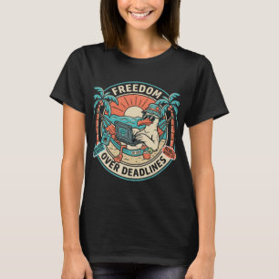 Camiseta Liberdade Sobre Prazos
