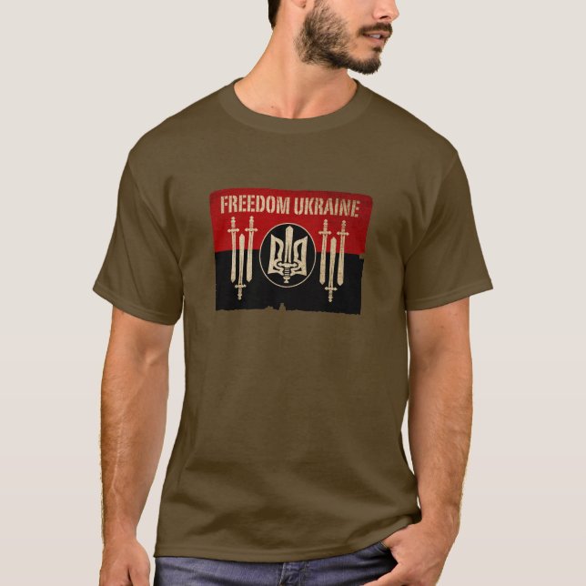 Camiseta Liberdade Ucrânia (Frente)