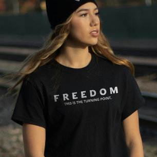 Camiseta Liberdade Um Patriota Verdadeiro