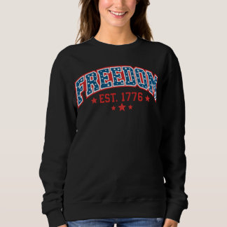 Camiseta Liberdade Vintage 1776 Arco Patriótico Herança Ame