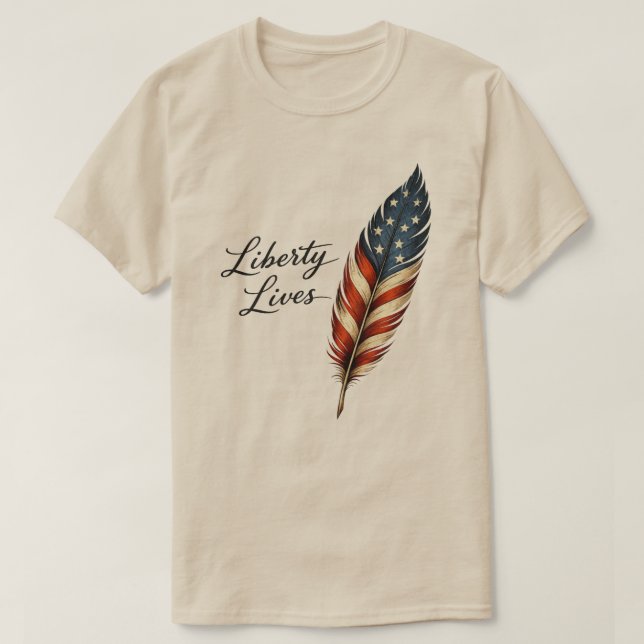 Camiseta Liberdade Vive Pena (Frente do Design)