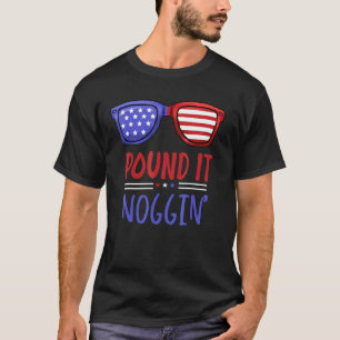 Camiseta Libere Noggin - O Homem Americano Enfiou Noggin Su