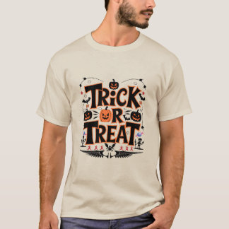 Camiseta Libere o Halloween com o Trick ou Trate a Magia!