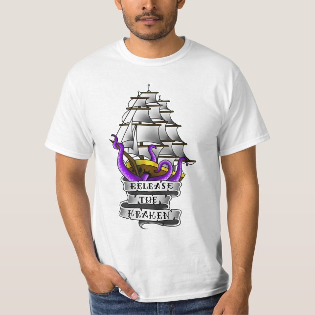 Camiseta Libere o kraken (Frente)