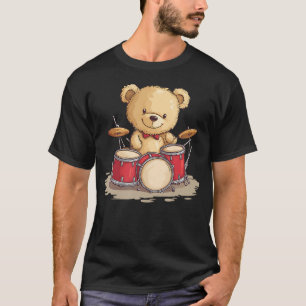 Camiseta Libere o Ritmo Com Este Urso de Pelúcia