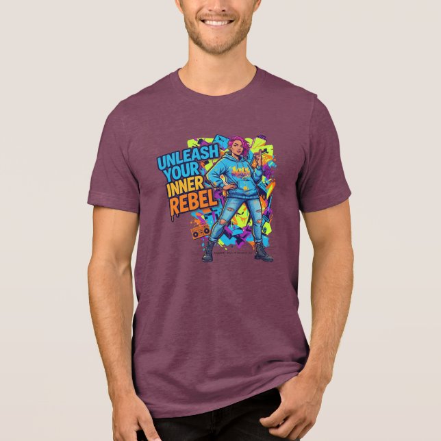 Camiseta Libere Seu Rebelde Interior -  (Frente)