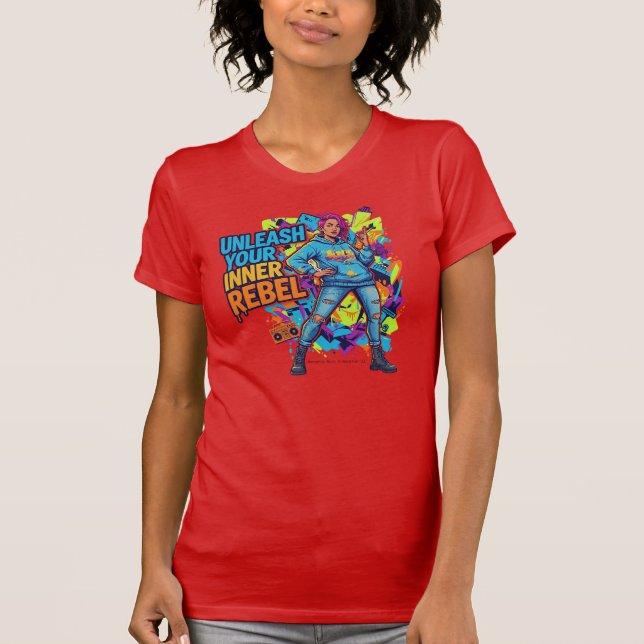 Camiseta Libere Seu Rebelde Interior -  (Frente)