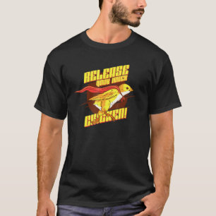 Camiseta Libere seus frangos internos