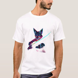 Camiseta Libere Sua Raposa Interior Do Samurai