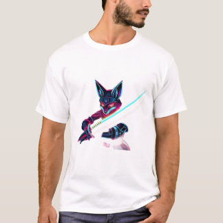 Camiseta Libere Sua Raposa Interior Do Samurai