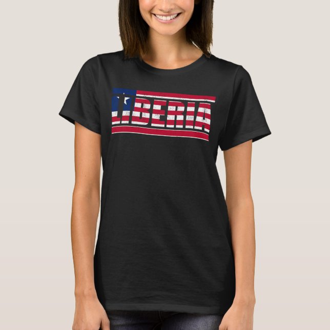 Camiseta Libéria (Frente)