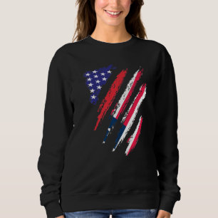 Camiseta Libéria American Grown Flag USA Patriot Heritage M