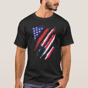Camiseta Libéria American Grown Flag USA Patriot Heritage M