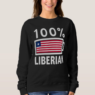 Camiseta Libéria Flag 100 Battery Power Tee da Libéria