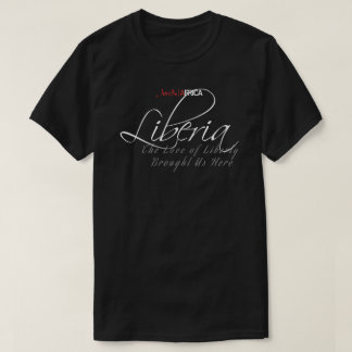 Camiseta Liberia lustroso - obscuridade