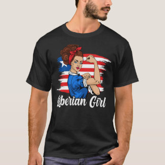 Camiseta Liberiana Libéria Bandeira Raízes Liberianas Libér