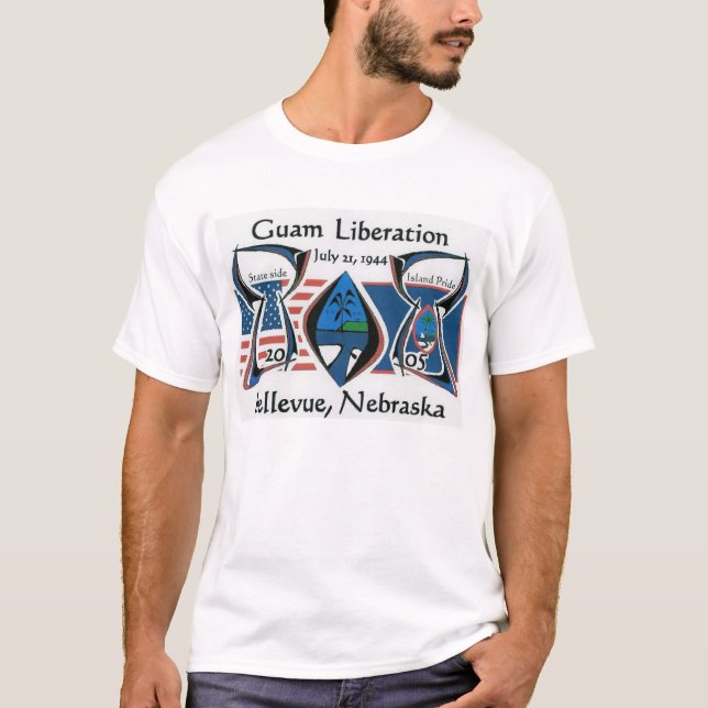 Camiseta Libertação de Guam (Frente)