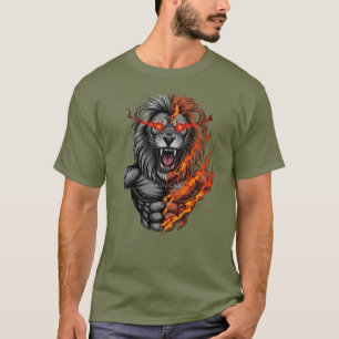 Camiseta Libertar a Besta: Fury of the Fire Lion
