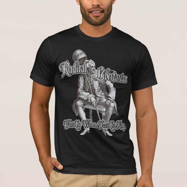 Camiseta Libertário radical (Frente)