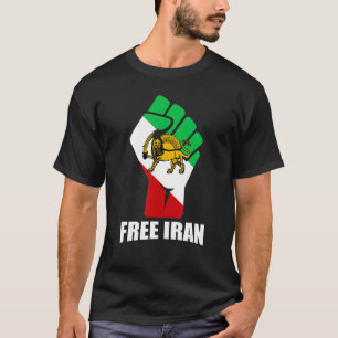 Camiseta Liberte a unidade do Irã com o leão